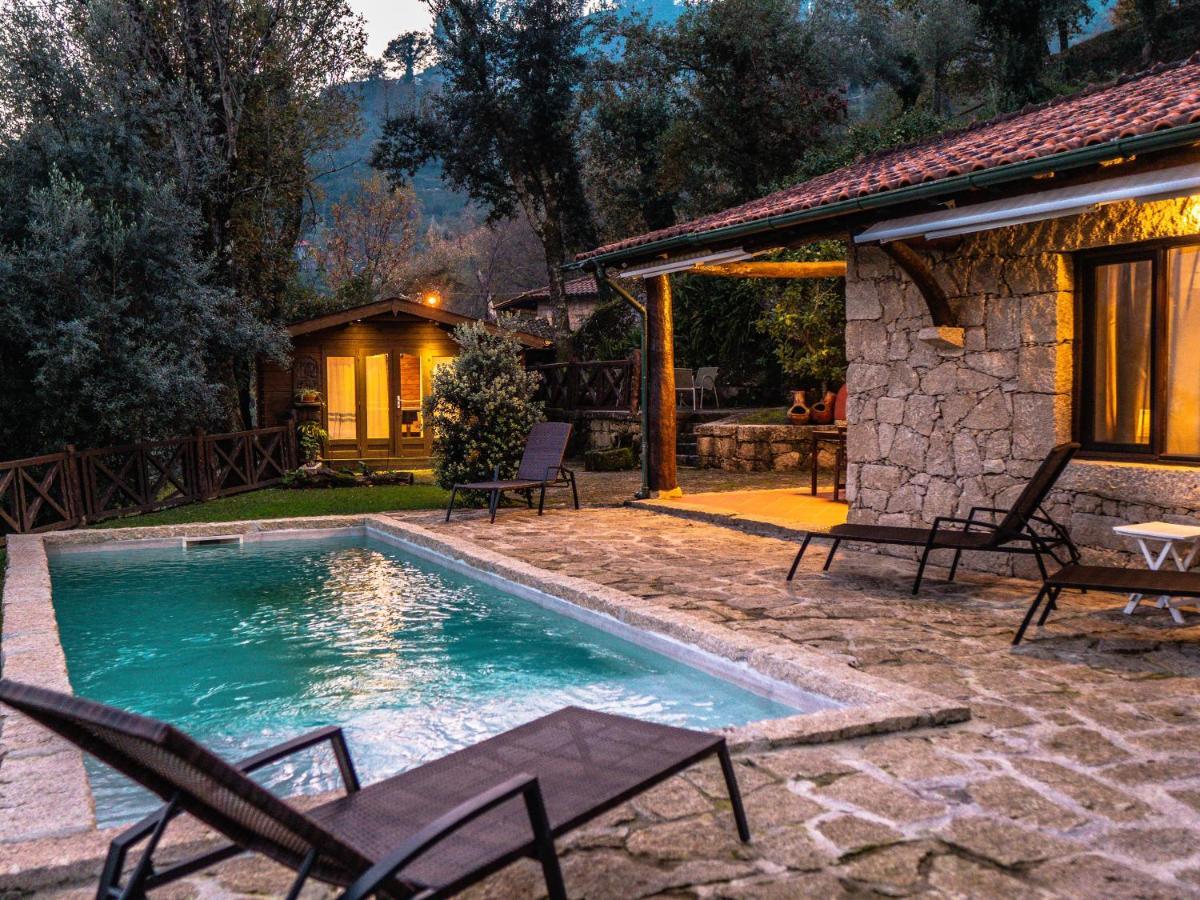Casa Da Terra Nova - Geres Villa Rio Caldo Bagian luar foto