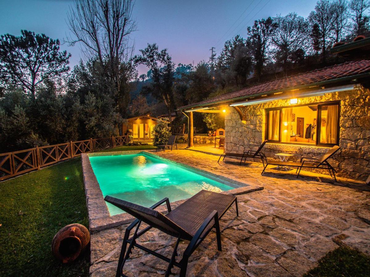 Casa Da Terra Nova - Geres Villa Rio Caldo Bagian luar foto